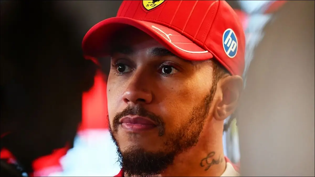 PRIMERA PRUEBA. Lewis Hamilton salió a pista con el SF-26 en Fiorano durante la presentación del nuevo modelo de Ferrari para la temporada 2026.