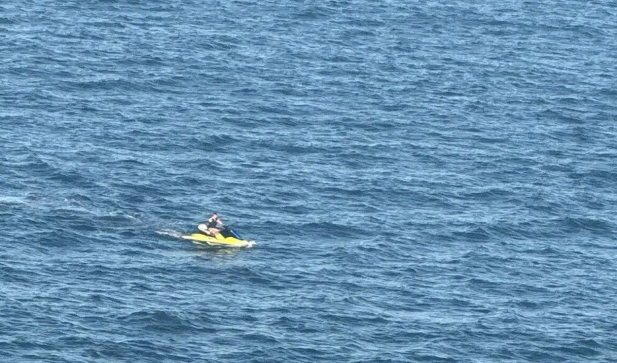 Punta del Este: hallan con vida a un argentino que estuvo más de 12 horas a la deriva en el mar
