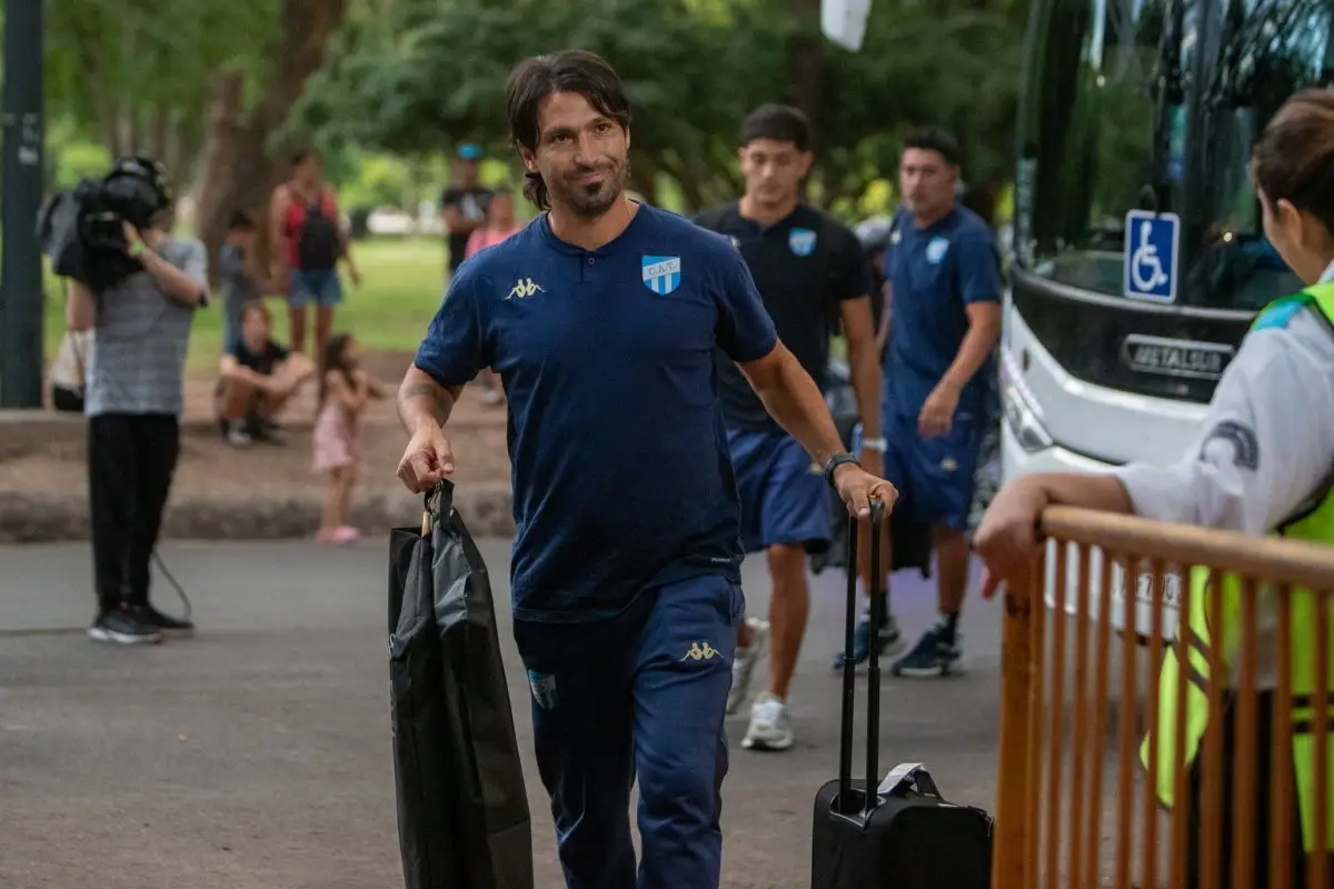¡Atlético llegó al estadio!