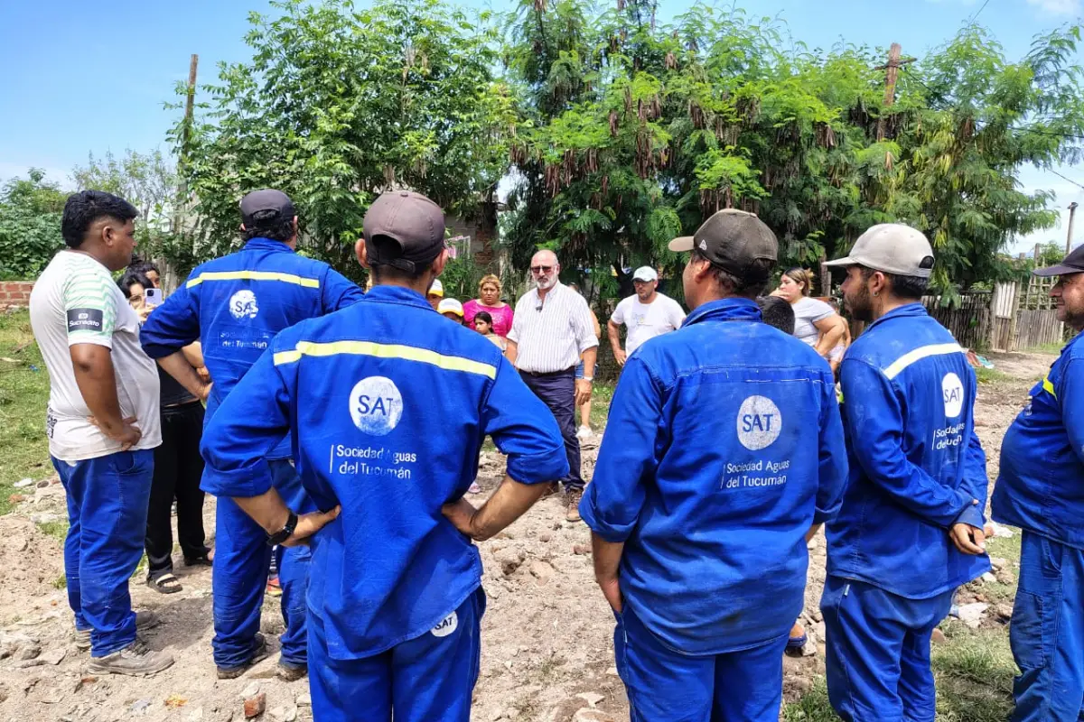 La SAT puso en funcionamiento un nuevo pozo de agua para el barrio ARA San Juan