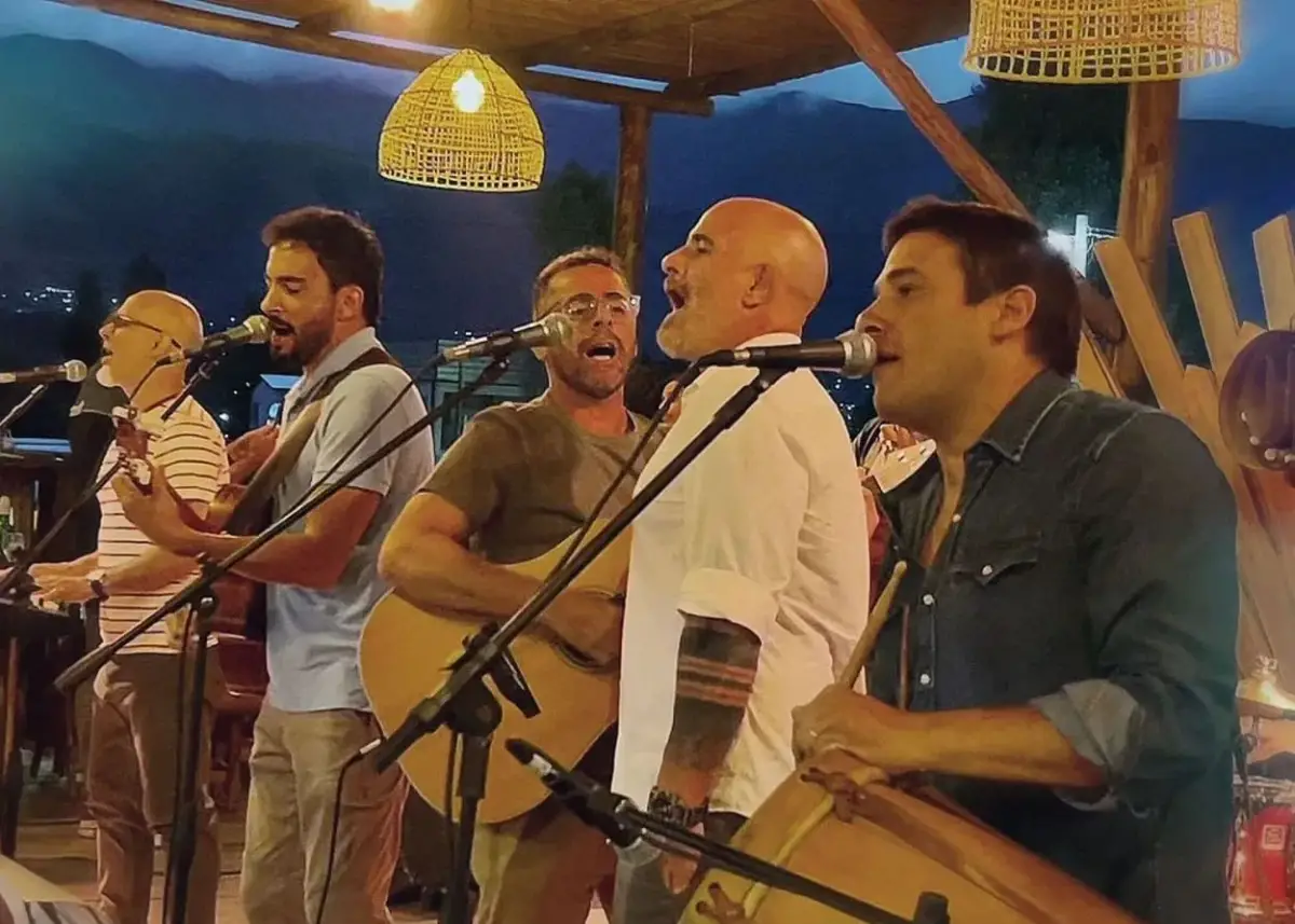 AL AIRE LIBRE. Los Puesteros comienzan el año con una peña propia en Tafí del Valle, en el predio Recórcholis.