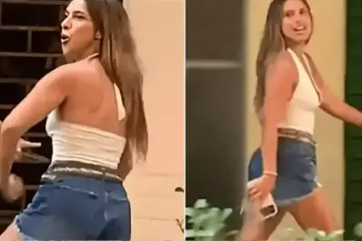 Video: así trasladaron a la cárcel a Agostina Páez, la abogada argentina detenida en Brasil por racismo