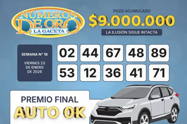 Los Números de Oro de LA GACETA