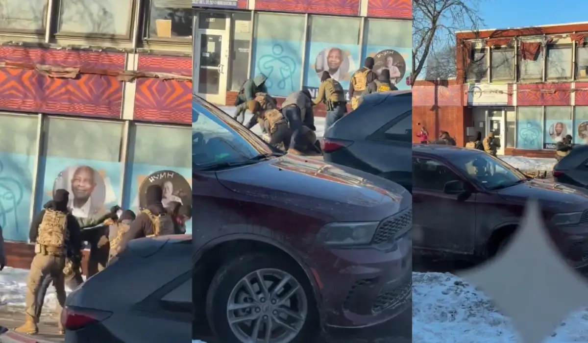 ESTADOS UNIDOS. Imágenes grabadas por personas que circulaban en el lugar. 