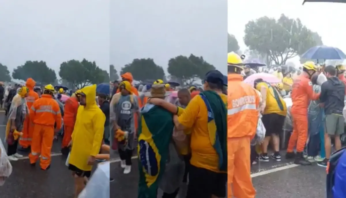 Tragedia en Brasil: rayo hirió a 30 manifestantes durante una marcha a favor de Bolsonaro