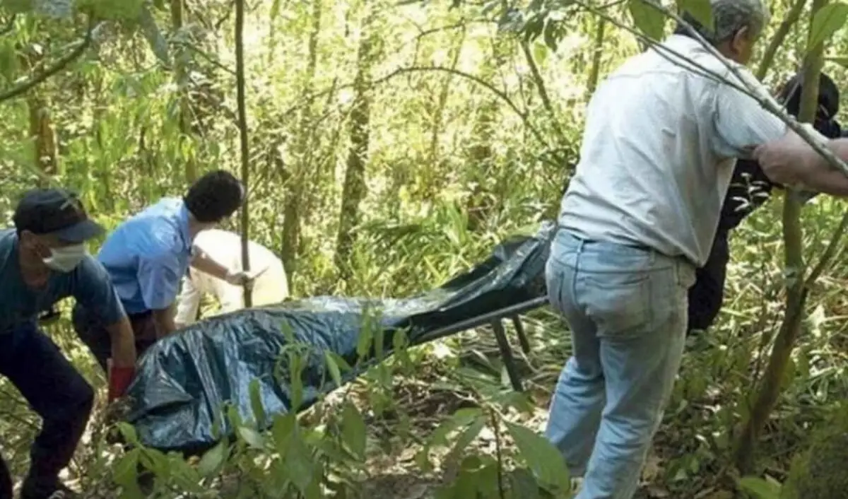 HALLAZGO. Al cuerpo de Adrián Mansilla lo enterraron en un monte.