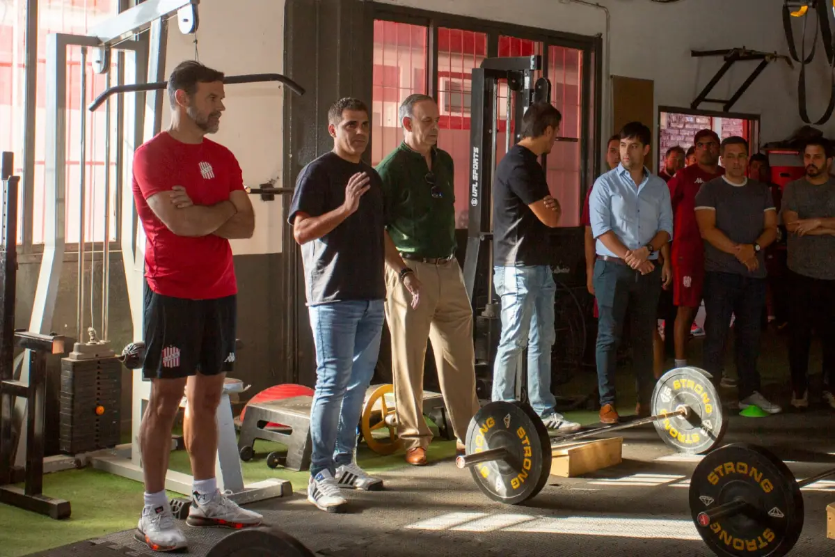 ENFOCADOS EN LO QUE SE VIENE. En La Ciudadela quieren que el grupo llegue 10 puntos al inicio del campeonato.