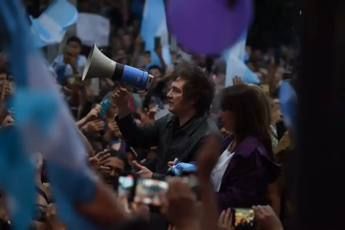 JAVIER MILEI. El Presidente reactiva las giras por el interior y apunta a fortalecer el armado político de La Libertad Avanza. ARCHIVO