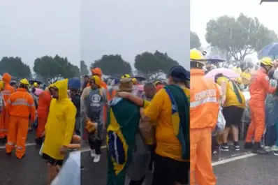 Tragedia en Brasil: rayo hirió a 30 manifestantes durante una marcha a favor de Bolsonaro