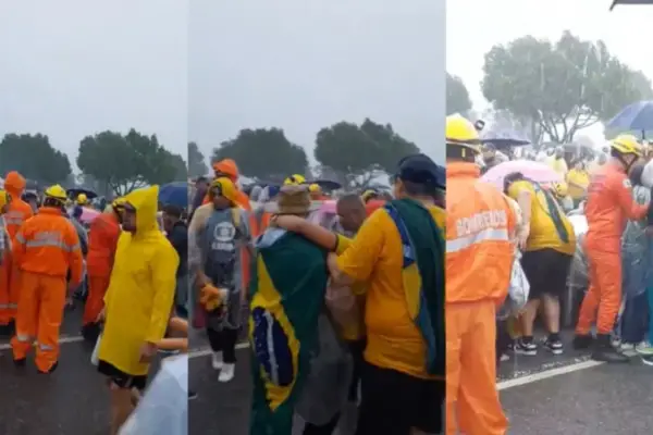 Tragedia en Brasil: rayo hirió a 30 manifestantes durante una marcha a favor de Bolsonaro