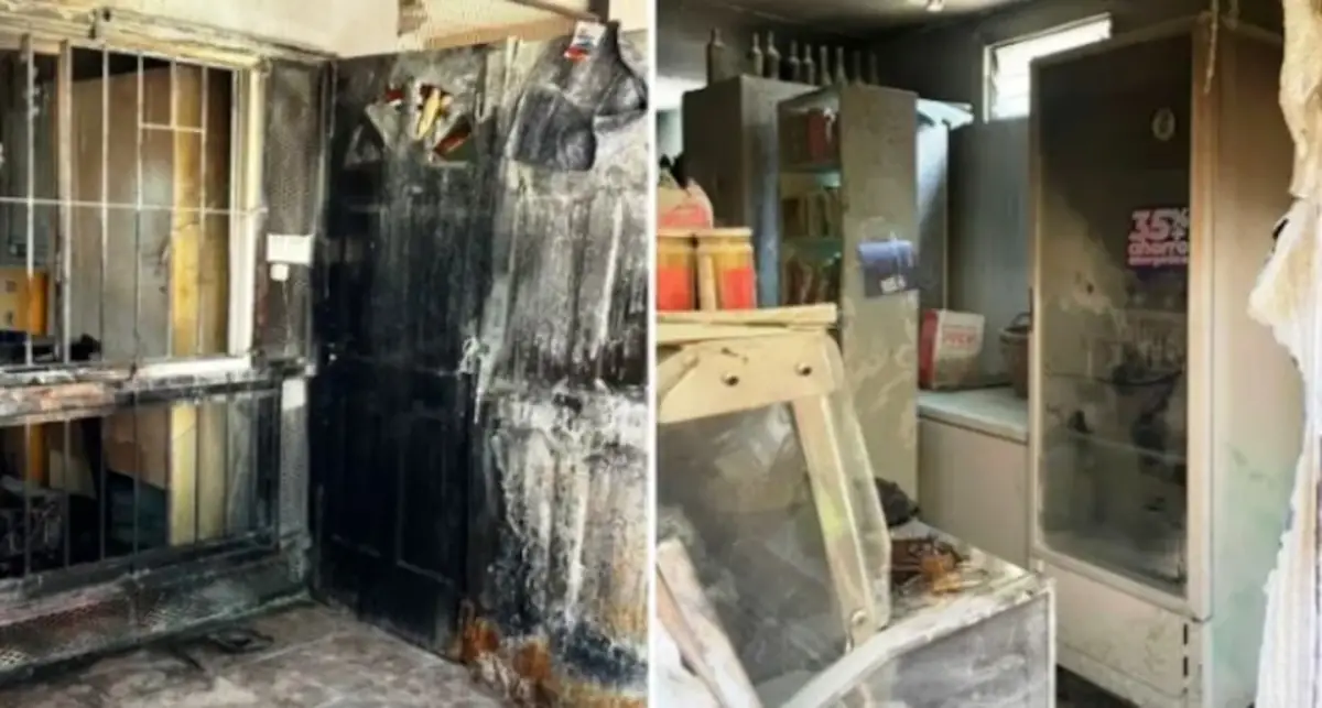 Un comerciante le prendió fuego al almacén de su competencia porque le sacaba clientes