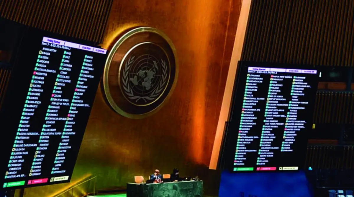 La sombra de la ONU a la sombra de la ONU