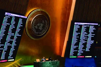 La sombra de la ONU a la sombra de la ONU