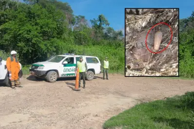 Salta: hallan un artefacto explosivo sísmico en una zona rural