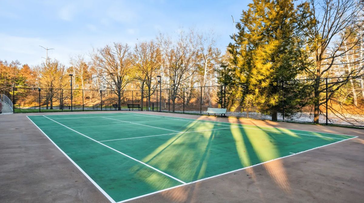 Cualquiera que alquile esta propiedad puede jugar en la cancha que utilizó Jordan. Crédito: Champions Point