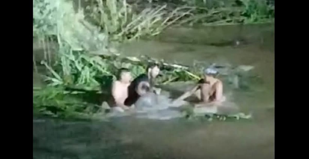 Dramático rescate en el Río Salí: un hombre fue salvado tras arrojarse al cauce desde el puente Las Salinas