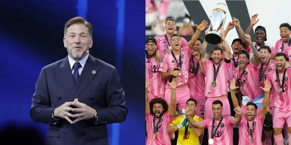 ILUSIÓN. Alejandro Domínguez aseguró que la Libertadores sigue siendo un referente mundial y recordó que la participación de clubes de Concacaf depende de acuerdos institucionales.