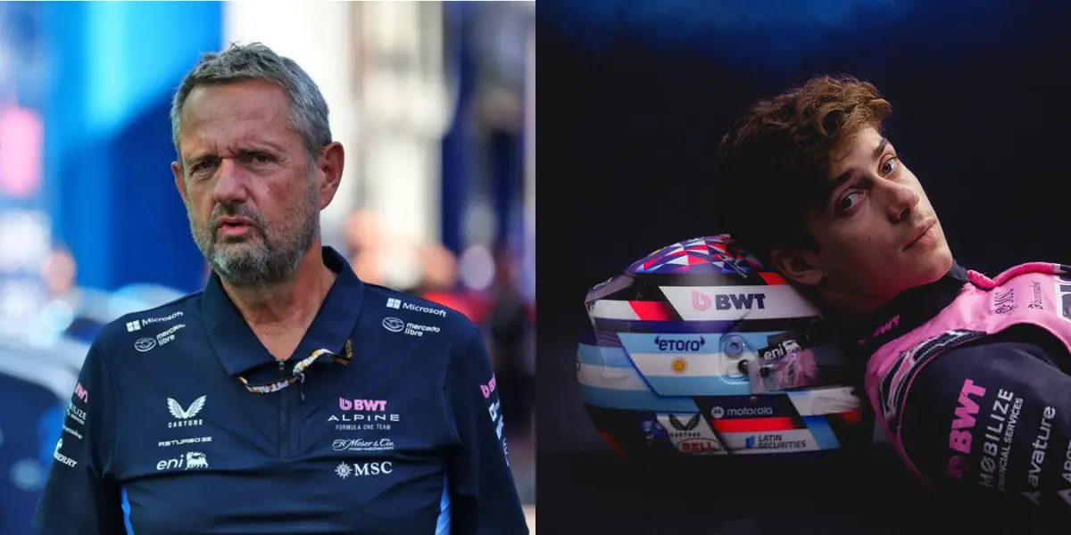 TRANQUILIDAD. Steve Nielsen, jefe de Alpine, aseguró que el problema técnico del auto de Franco Colapinto en Barcelona fue menor y parte del proceso normal de los tests de pretemporada.