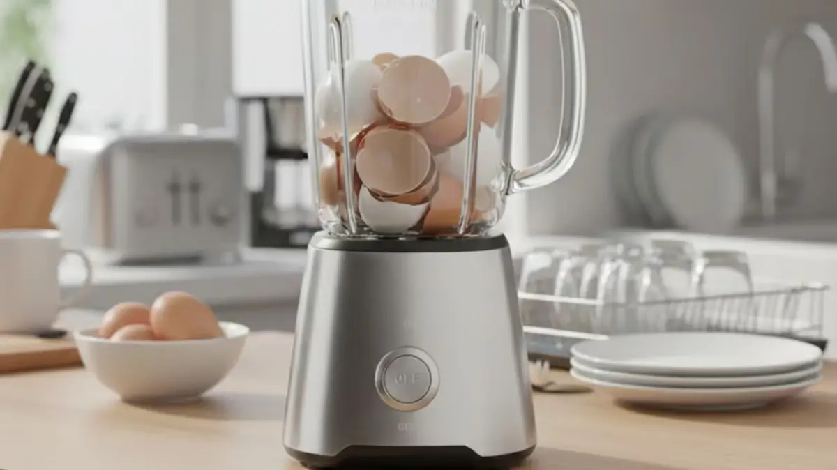 Cómo mejorar un electrodoméstico licuando cascaras de huevo y por qué deberías hacerlo