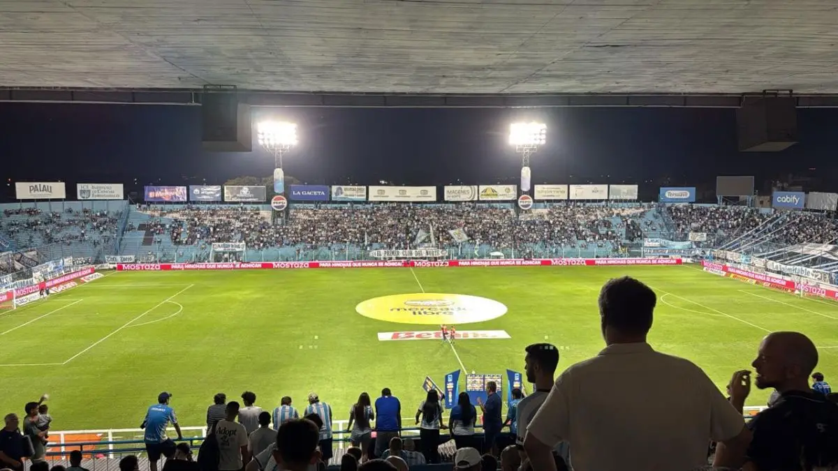 Así luce el campo de juego