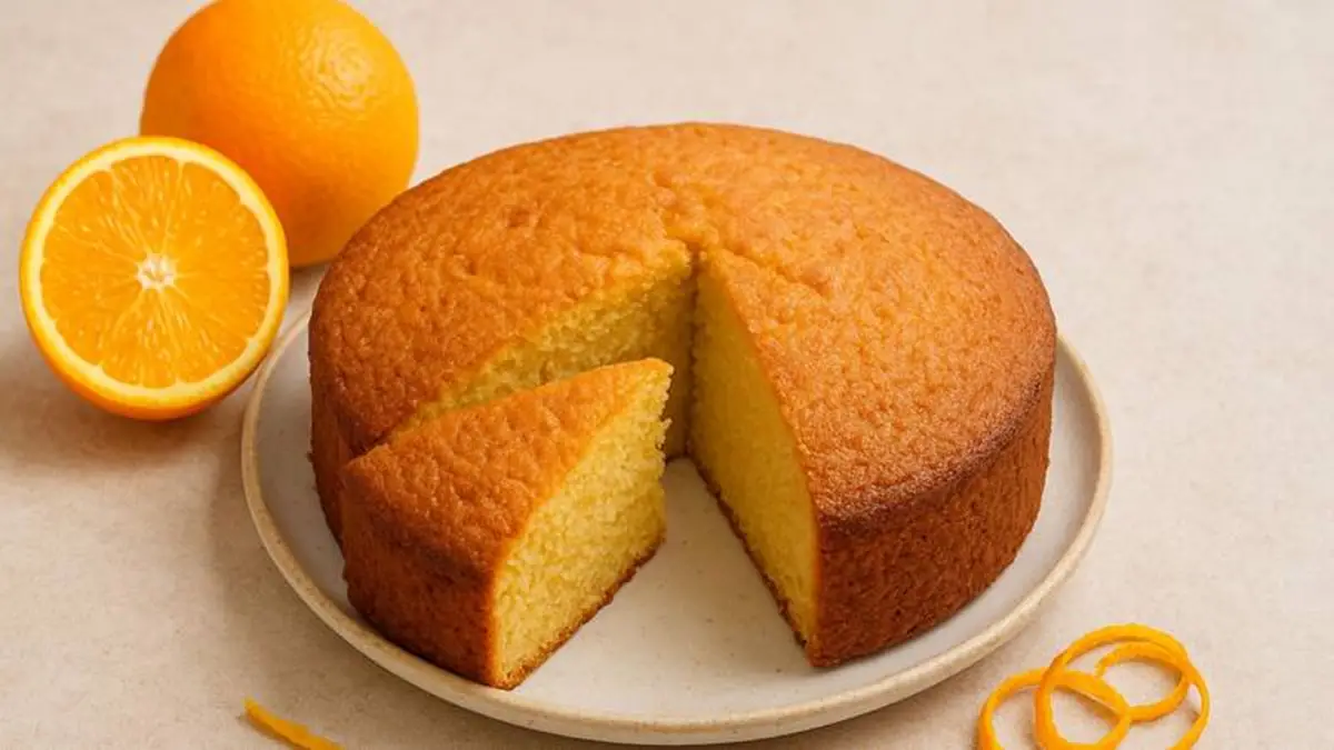 Cómo hacer un bizcochuelo de naranja sin harina: la receta más sencilla