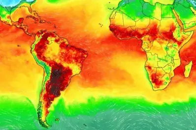 Qué es el muro atmosférico, el fenómeno detrás de las temperaturas extremas en el país