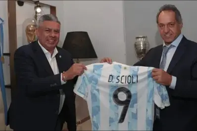 La llamativa reacción de Daniel Scioli ante las denuncias a Chiqui Tapia y Pablo Toviggino