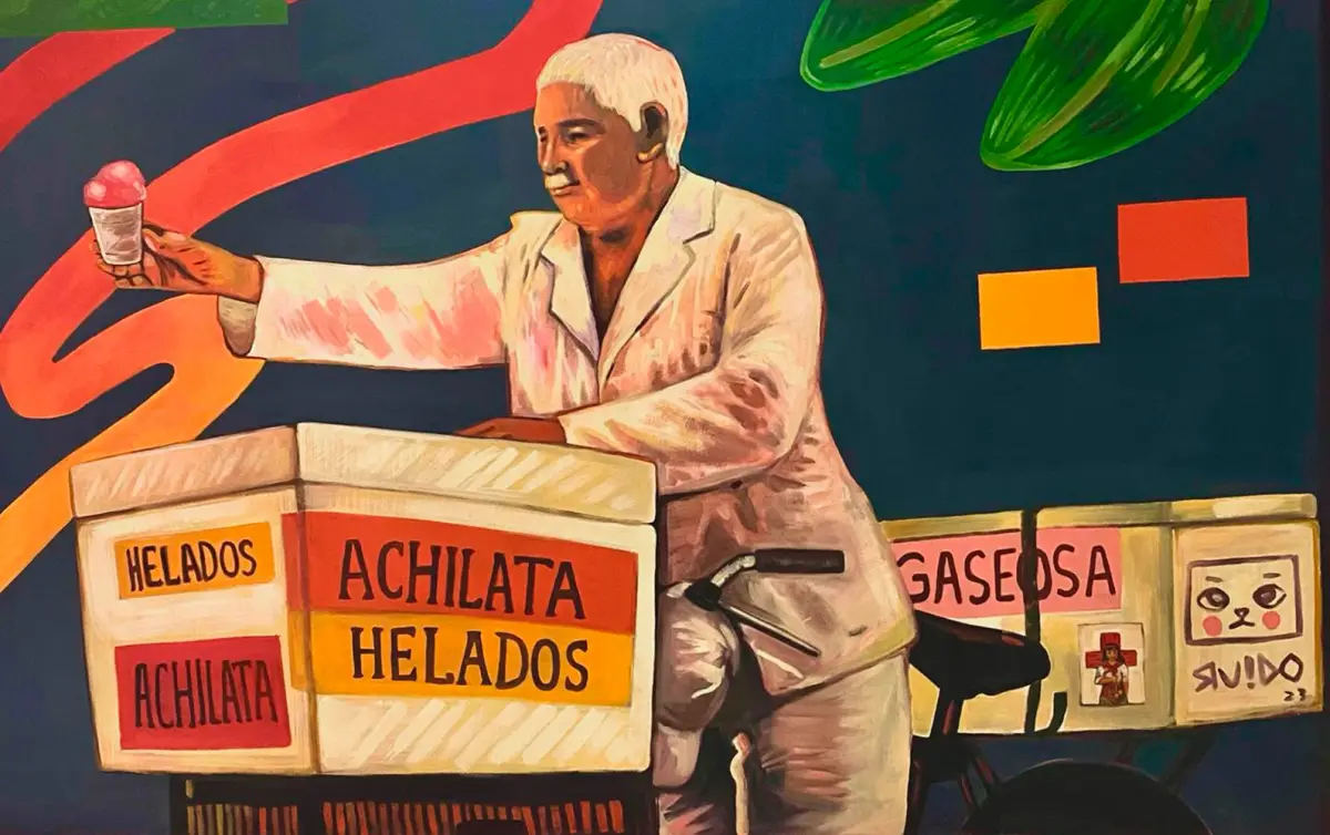 Achilatero, Obra del Grupo Ruido, integrado por Vero Corrales y Fernando Gallucci.