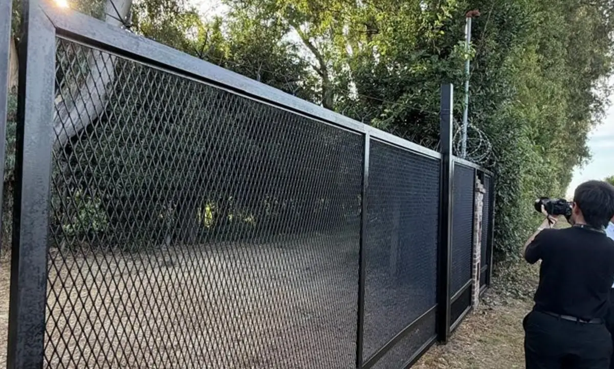 BALDÍO. En Mercedes, donde la AFA quiere instituir su domicilio legal, no hay nada.