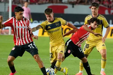 Boca tuvo un mal partido en La Plata y cayó ante Estudiantes