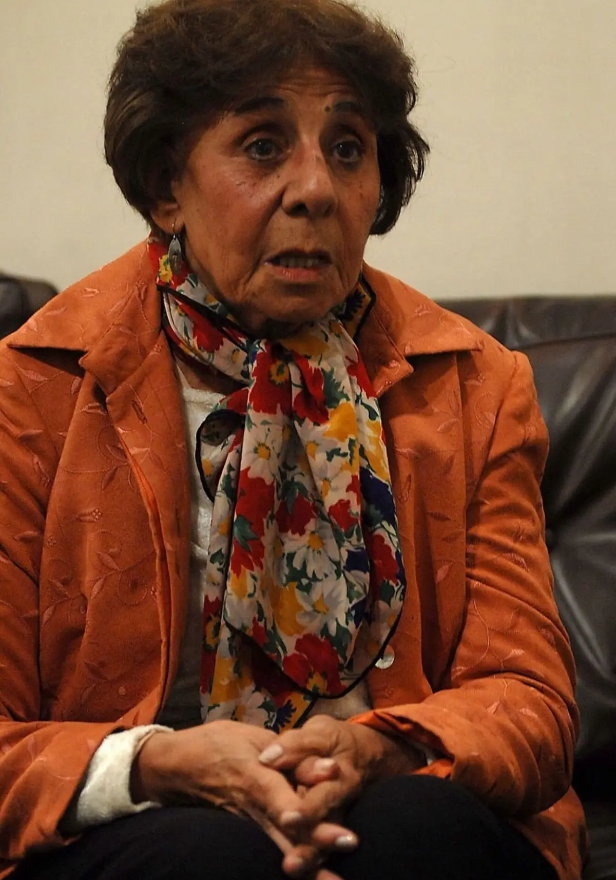 AQUELLA CHARLA EN LA GACETA. Yolanda Ortiz habló en profundidad con el periodista Juan Manuel Asís. la gaceta / fotos de analía jaramillo