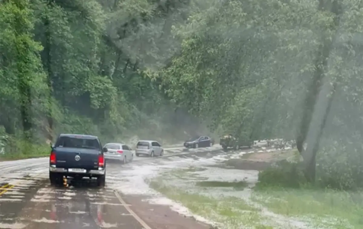 Se vienen unos días pasados de agua en Tafí del Valle. 