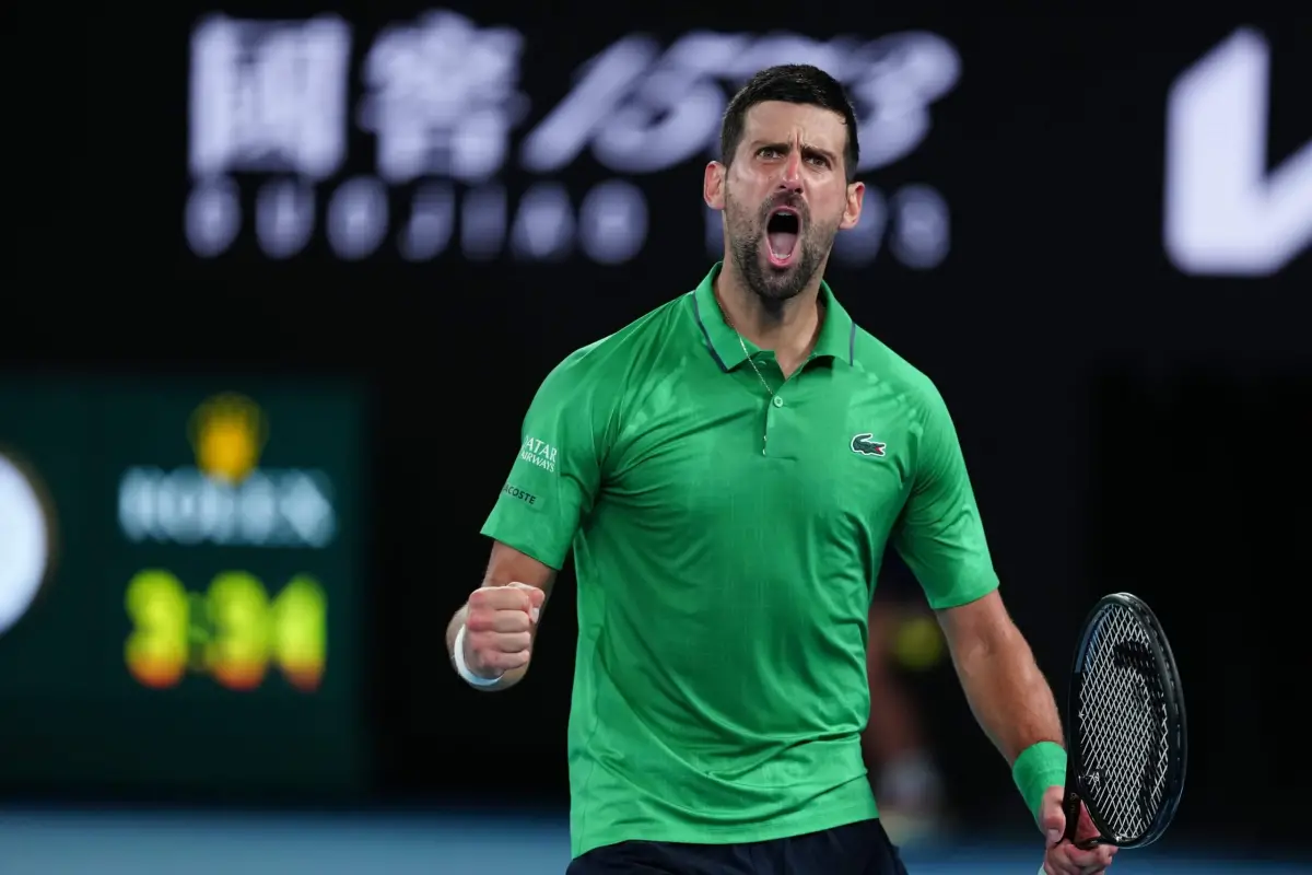 INOXIDABLE. A los 38 años Novak Djokovic logró una nueva hazaña y jugará su 38ª final de Grand Slam.