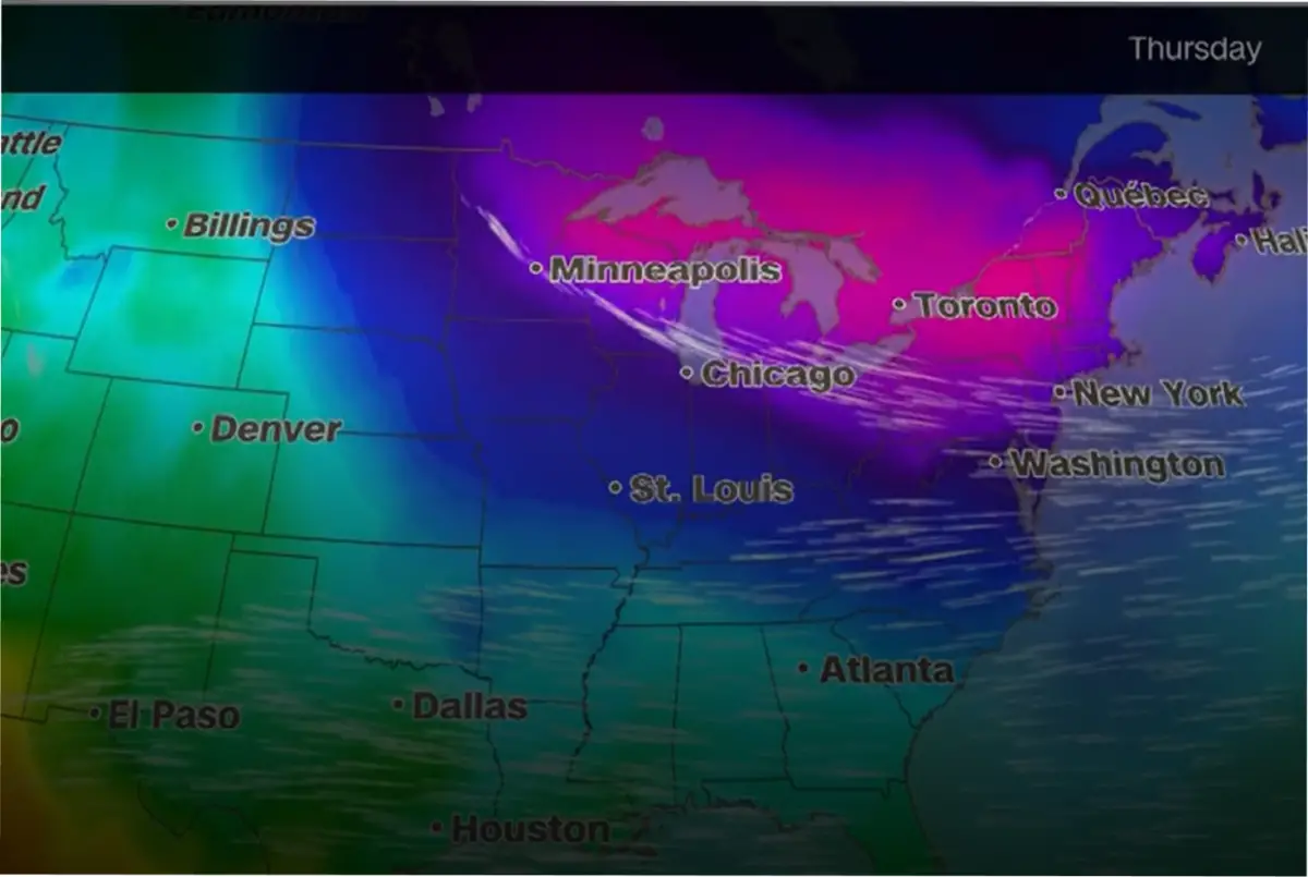 Una bomba ciclónica amenaza la costa este de EE.UU