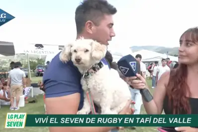 Pulseritas, mascotas, picnic y sueños de futuras periodistas: el otro Seven que se juega fuera de la cancha
