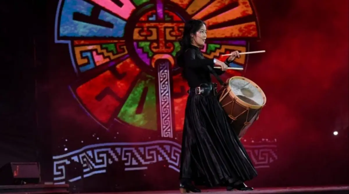 UNA PRESENCIA ESPECIAL. Izumi Noda representó a Japón en Cosquín.