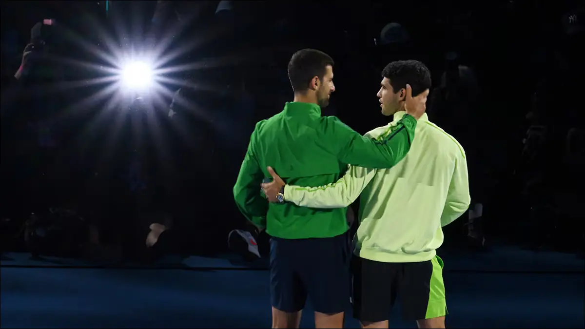 FINAL EN MELBOURNE. El español se consagró campeón del Abierto de Australia tras vencer a Novak Djokovic en cuatro sets.