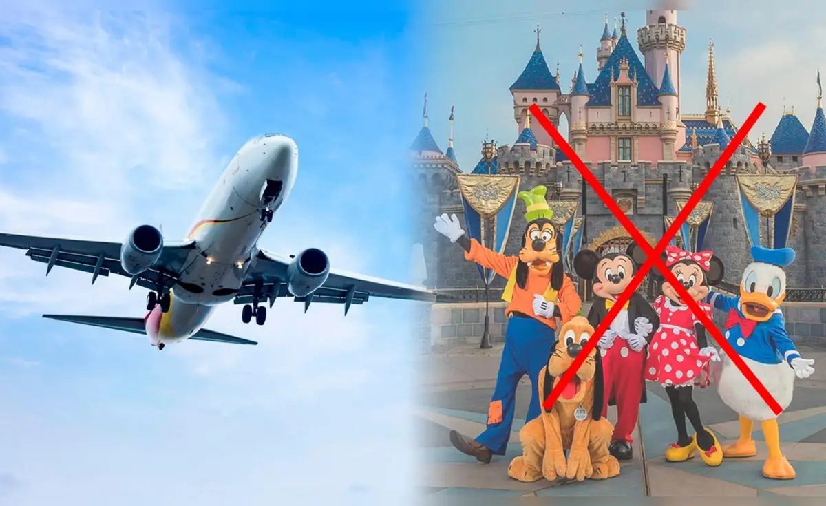 La polémica razón por la que los aviones no pueden volar sobre Disneyland