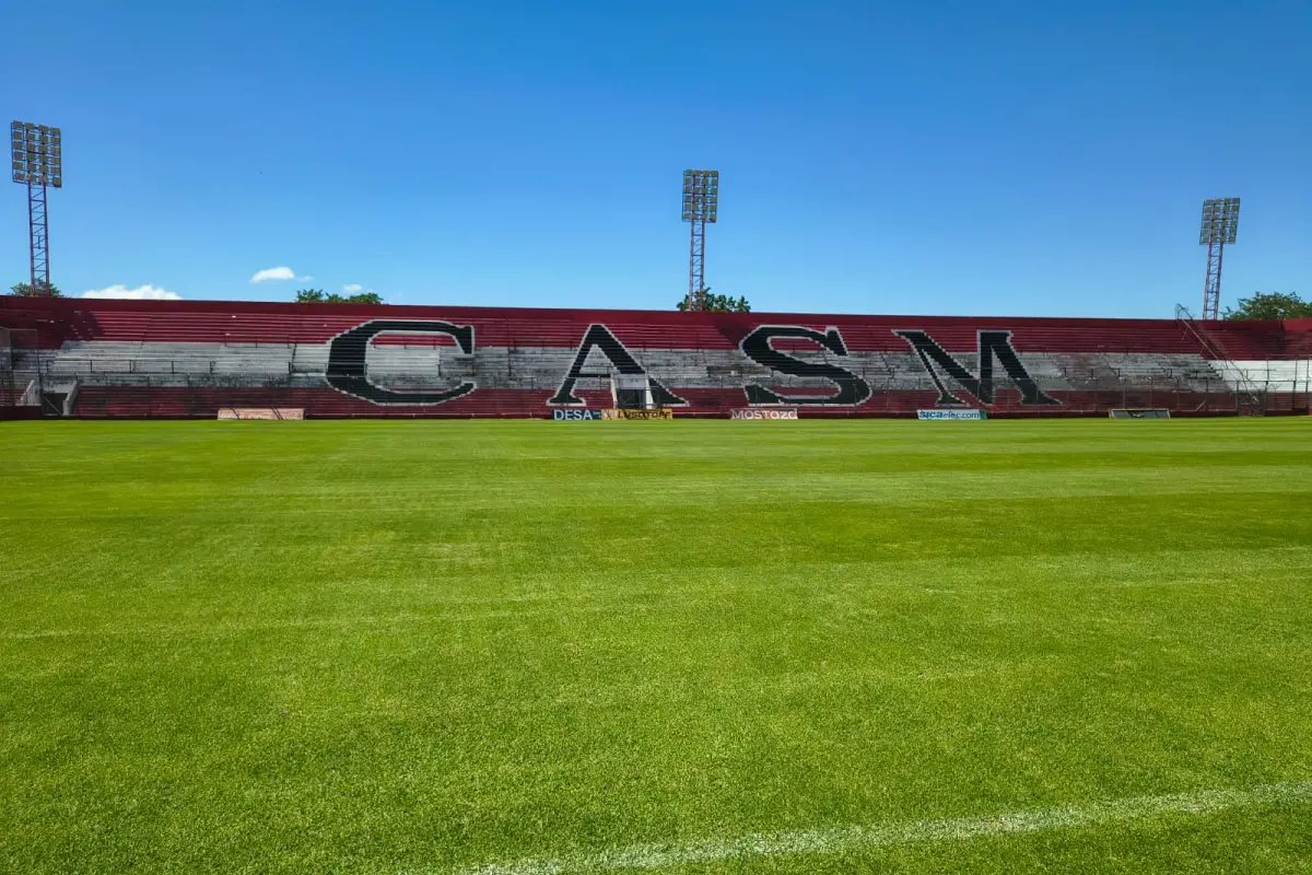 SIGUEN LOS TRABAJOS. La Ciudadela atraviesa un proceso de refacciones antes del amistoso.