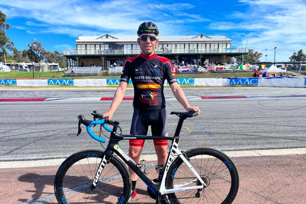 POR EL MUNDO. El ciclismo lo llevó a competir en Australia, Alemania e Inglaterra.