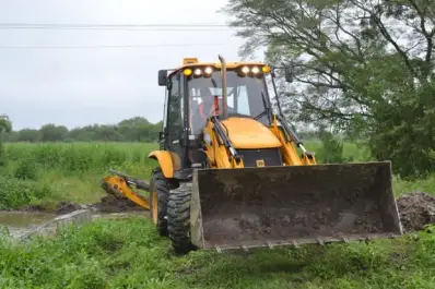 Tras las intensas lluvias de enero, la Provincia avanzó con las obras en el interior