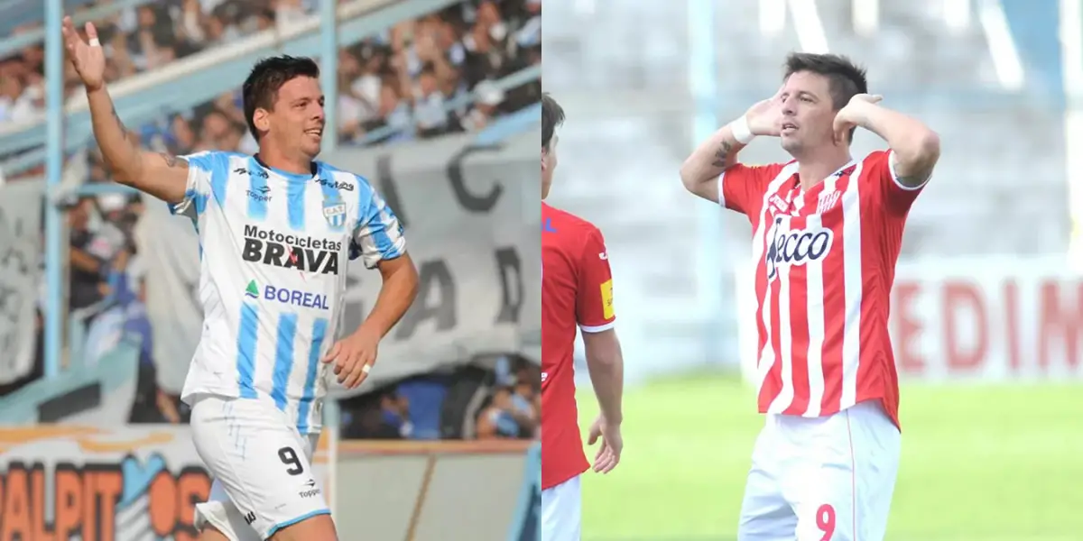 CLÁSICO. Fabricio Lenci, que defendió las camisetas de Atlético y San Martín, recordó la experiencia de jugar en ambos lados del fútbol tucumano.
