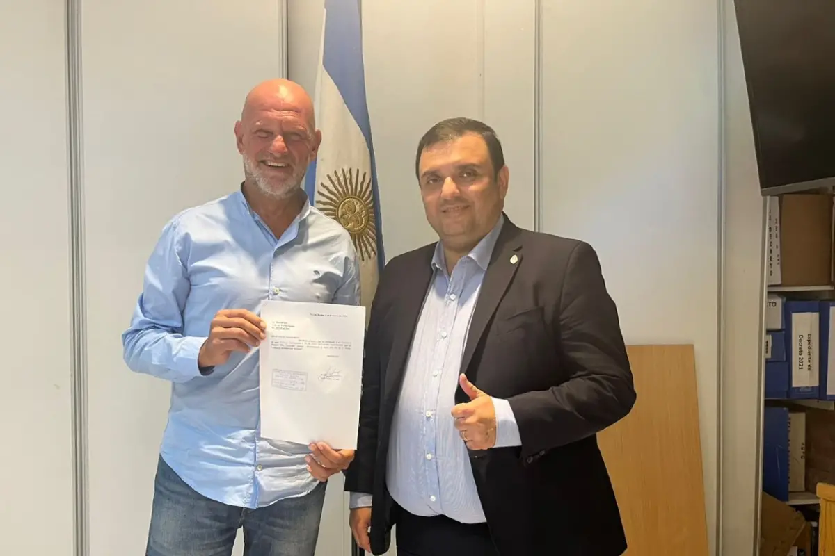 Álvaro Apud y Gerardo Huesen.