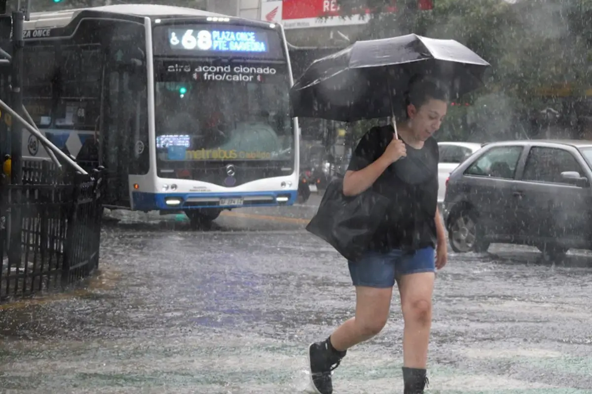 Vuelven las tormentas a la zona central del país