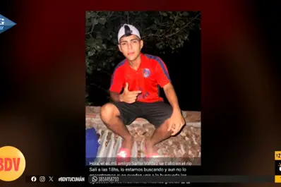 Buscan intensamente a un adolescente de 15 años arrastrado por el río Salí: “Nos duele en el alma”