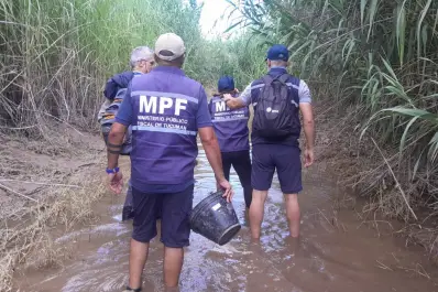Investigan la muerte de un hombre que fue hallado cerca del cauce del Río Salí