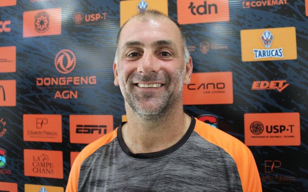 PREPARADOS. Ternavasio considera que los jugadores pueden darle muchas alegrías a Tarucas.