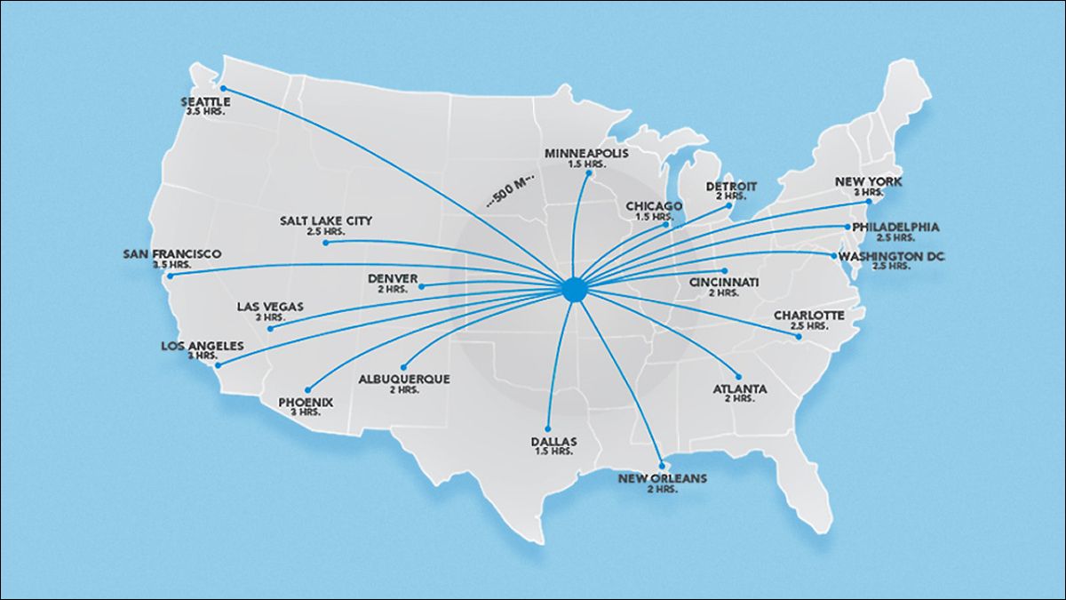 UBICACIÓN ESTRATÉGICA. Kansas City, en el centro de Estados Unidos, fue seleccionada como base por su cercanía con las sedes de la fase de grupos.