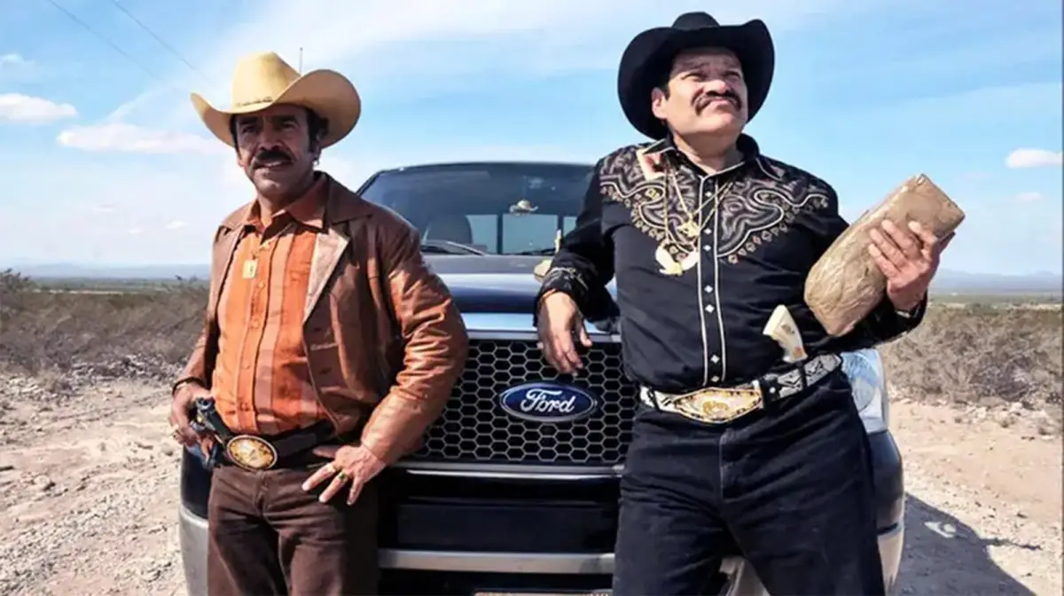 EL INFIERNO. Benjamín y el Cochiloco, es una escena de la película mexicana.