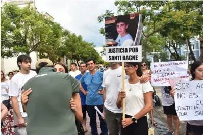 Video: marchan en Concepción para pedir la liberación de uno de los detenidos por el ataque en Tafí del Valle